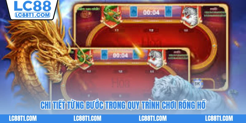 Chi tiết từng bước trong quy trình chơi rồng hồ