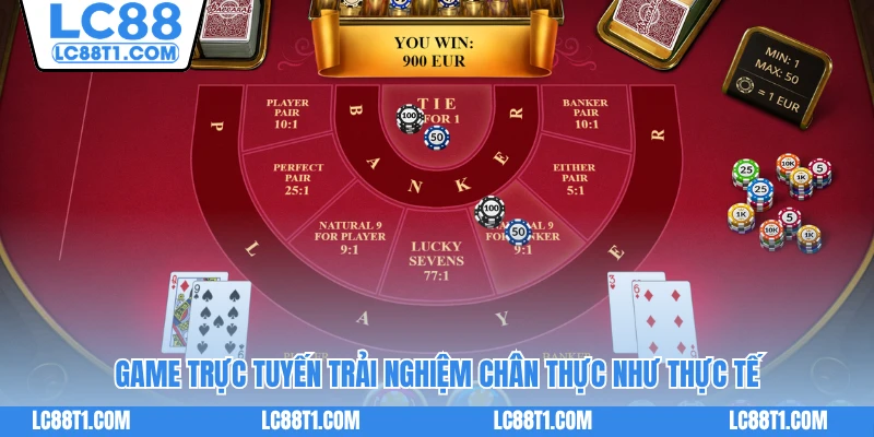 Game trực tuyến trải nghiệm chân thực như thực tế