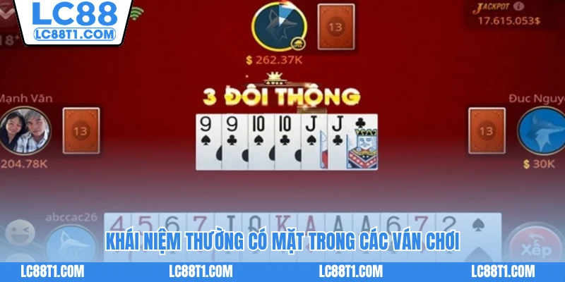 Khái niệm thường có mặt trong các ván chơi