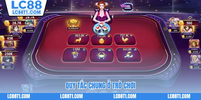 Quy tắc chung ở trò chơi