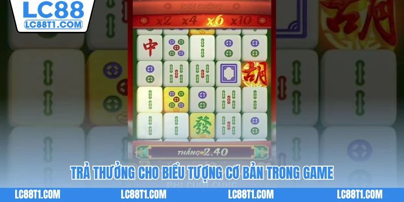 Trả thưởng cho biểu tượng cơ bản trong game