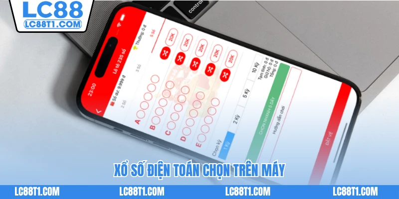 Xổ số điện toán chọn trên máy