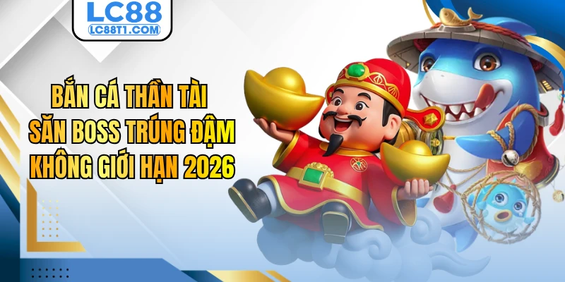 Bắn Cá Thần Tài - Săn Boss Trúng Đậm Không Giới Hạn 2026