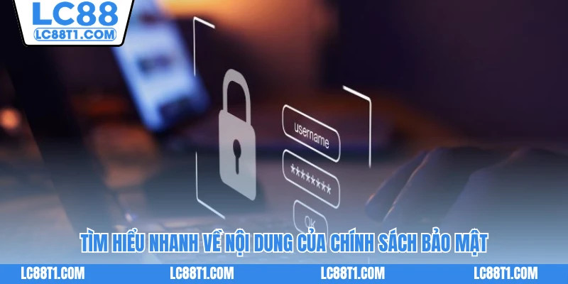 Tìm hiểu nhanh về nội dung của chính sách bảo mật